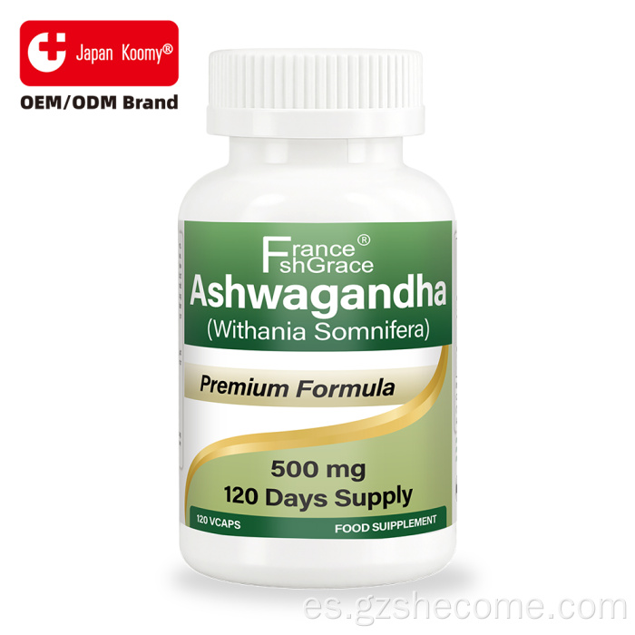 Shecome Ashwagandha apoya la relajación India cápsulas